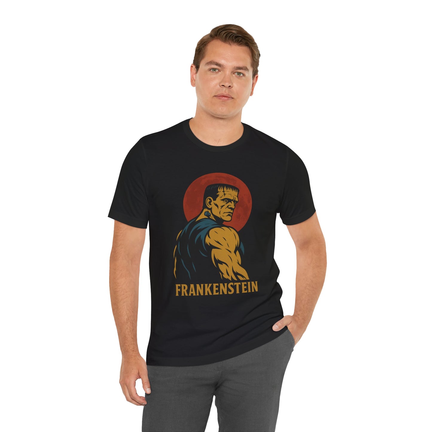 Frankenstein Unisex jersey short sleeve T