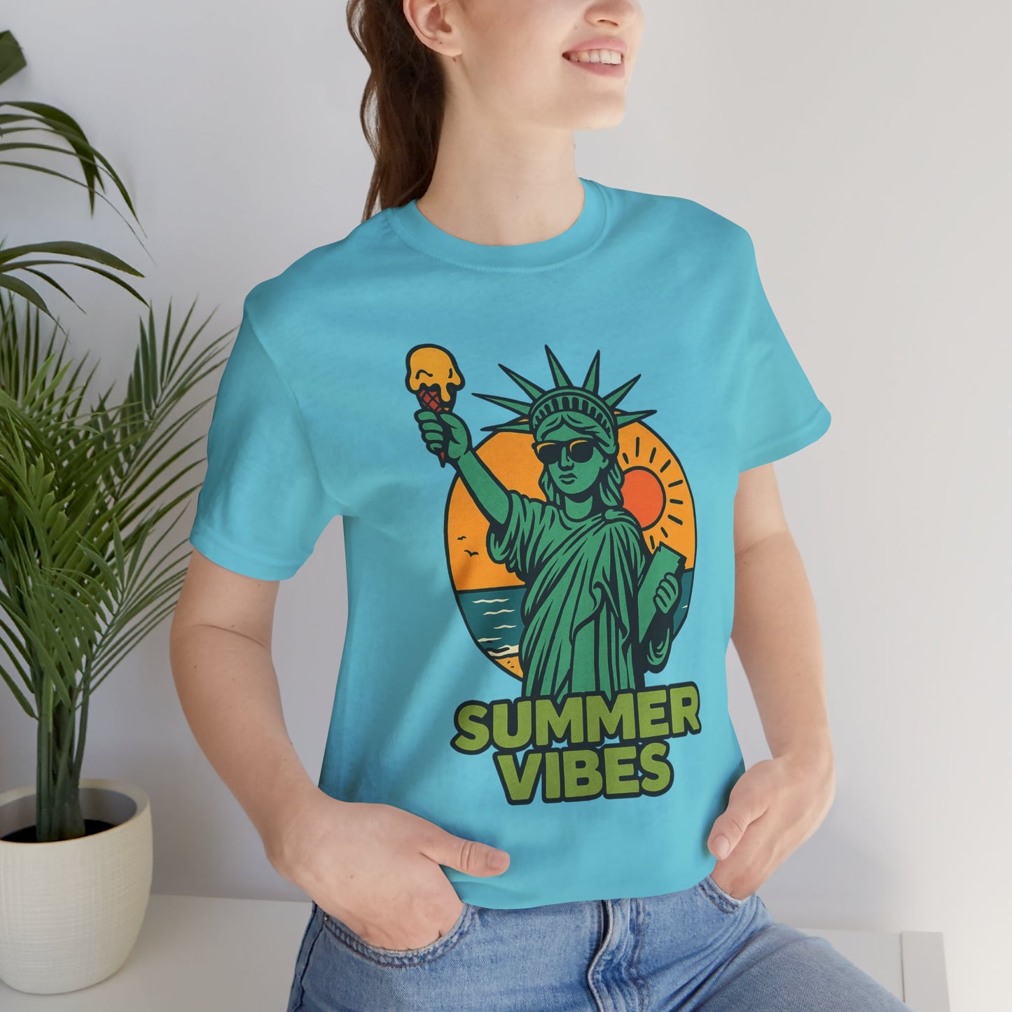 Summer Vibes unisex short sleeve T
