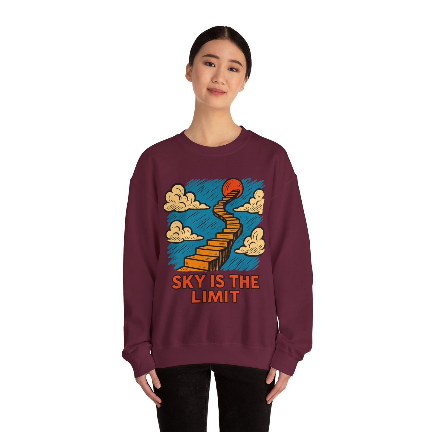 Sky is the Limit, Unisex graphic sweatshirt