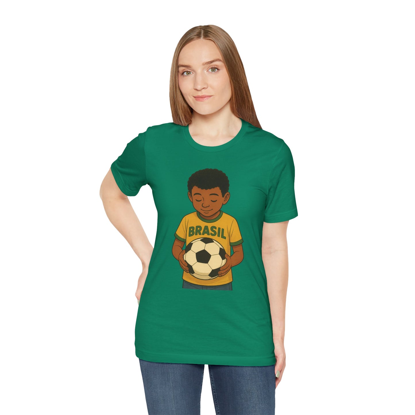 Brasil unisex jersey short sleeve T