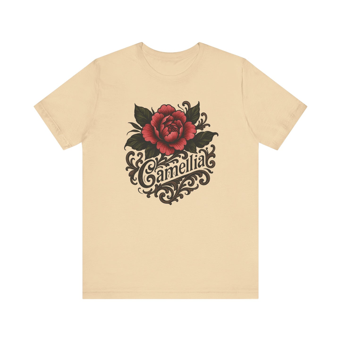 Camelia floral short sleeve t