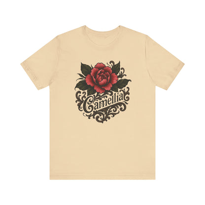 Camelia floral short sleeve t