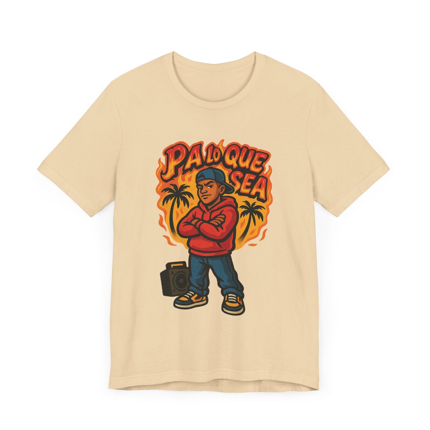 'Pa' Lo Que Sea' unisex jersey short sleeve T