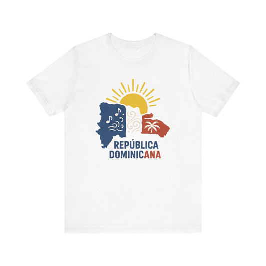 Dominican  Sunrise unisex jersey short sleeve T