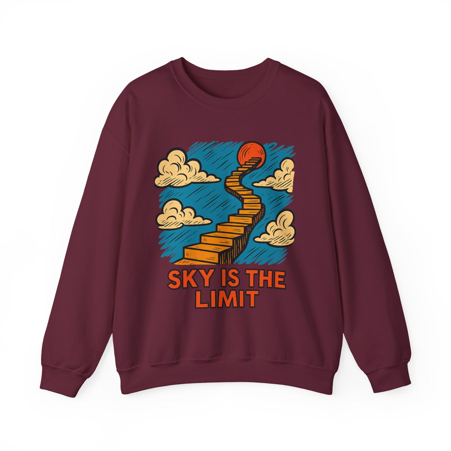 Sky is the Limit, Unisex graphic sweatshirt