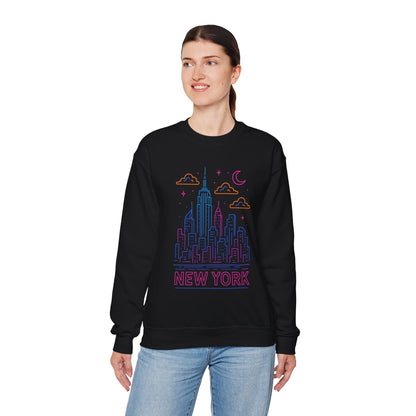 New York Skyline Crewneck Sweatshirt